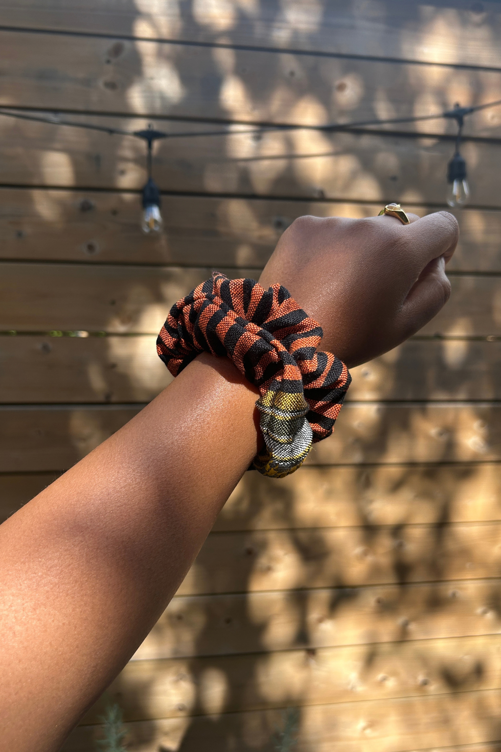 Orange Habesha Scrunchie