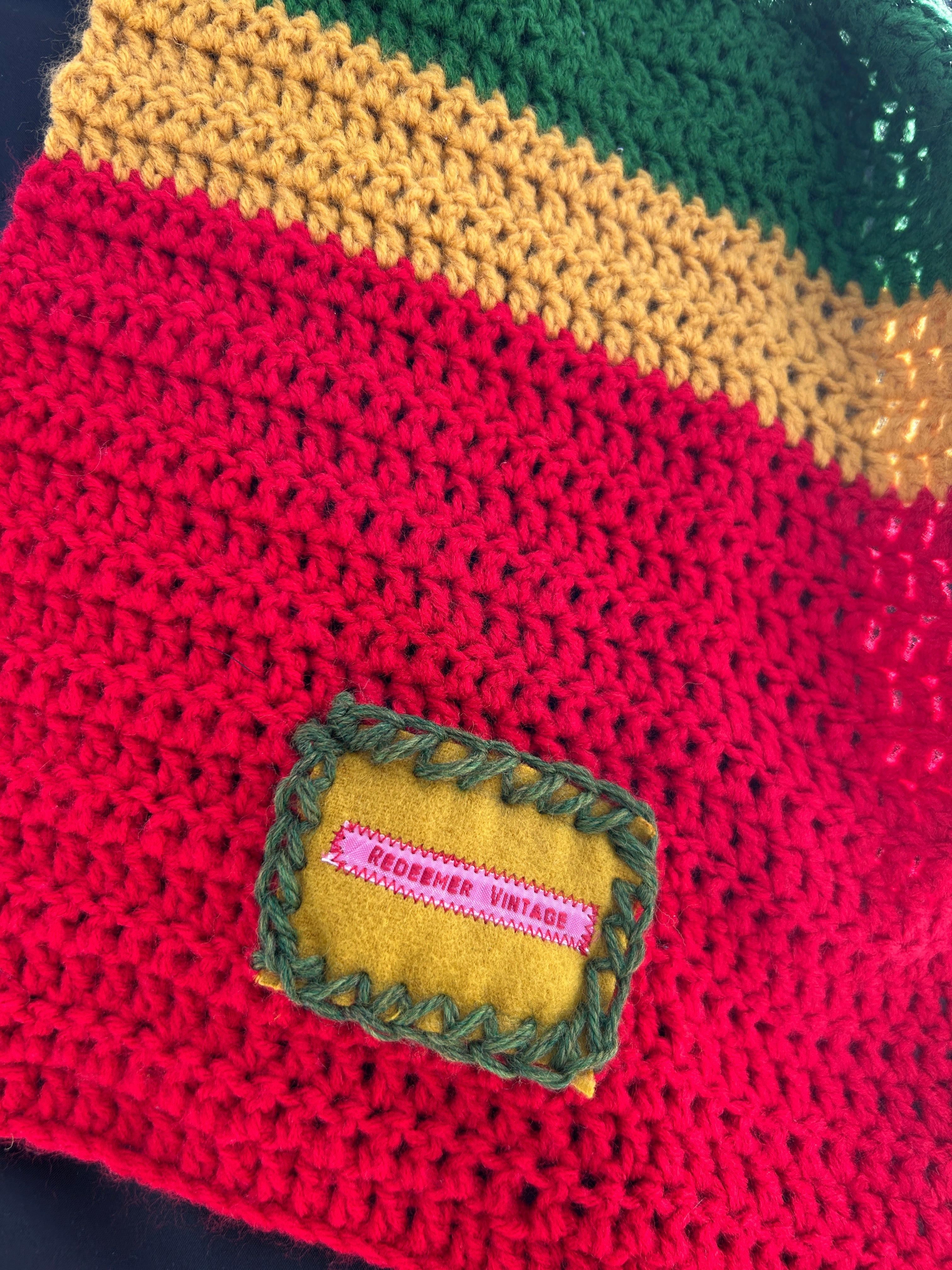 Hooded Scarf Wabi Sabi Ethiopian Flag