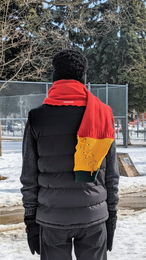 Patchwork Ethiopian Scarf Wabi Sabi