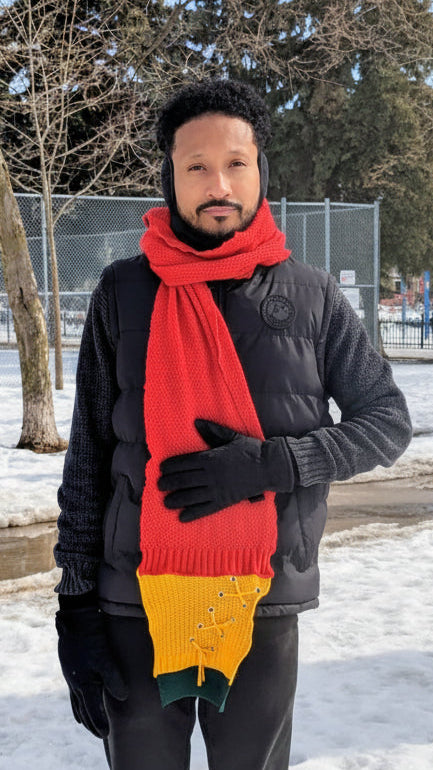 Patchwork Ethiopian Scarf Wabi Sabi