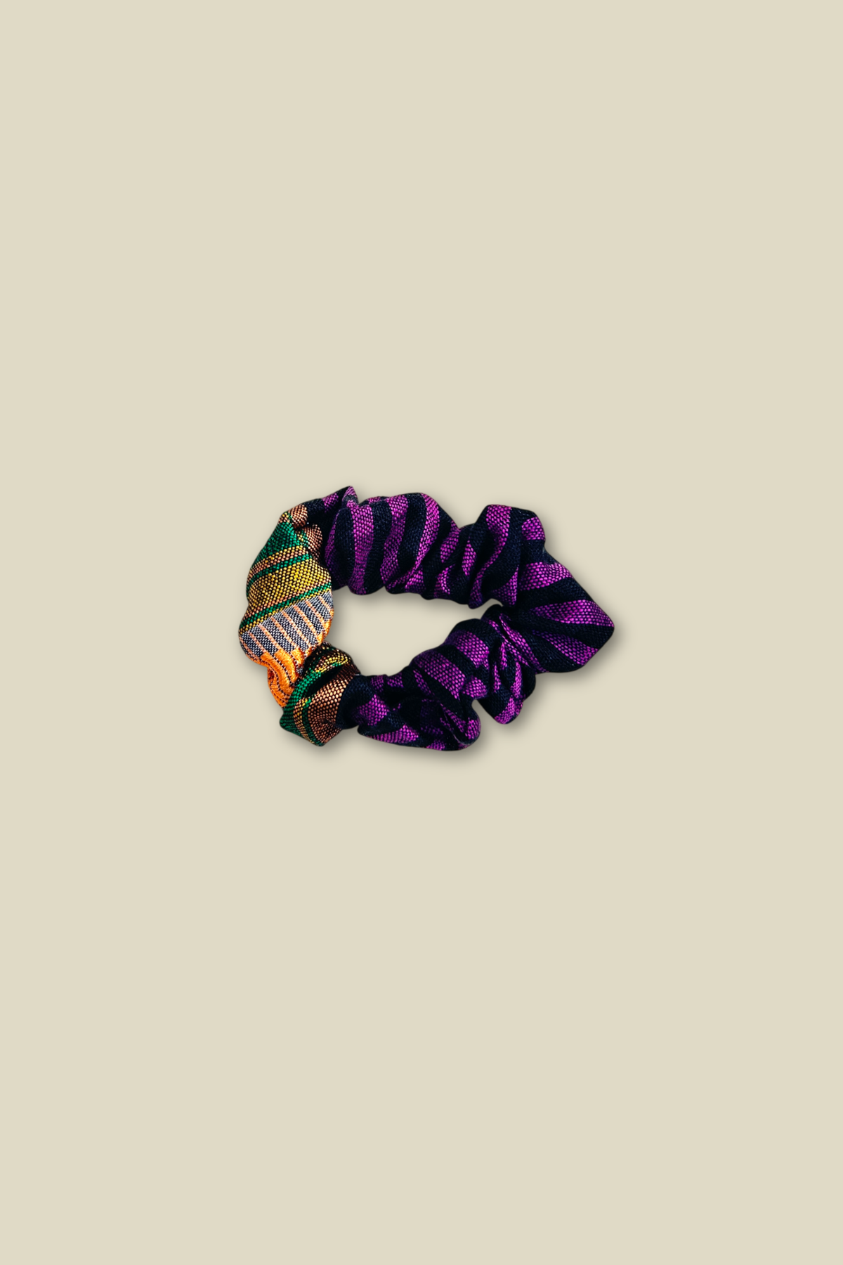 Purple Habesha Scrunchie
