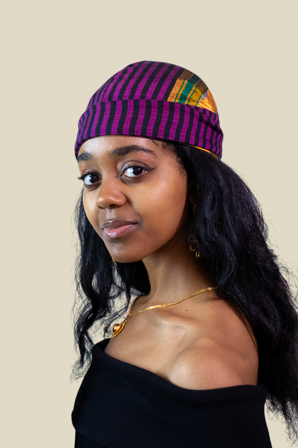 Purple Habesha Durag